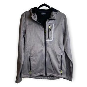 Snotek X-Series Purple Grey  Zip Up Fleece Lined Winter Jacket